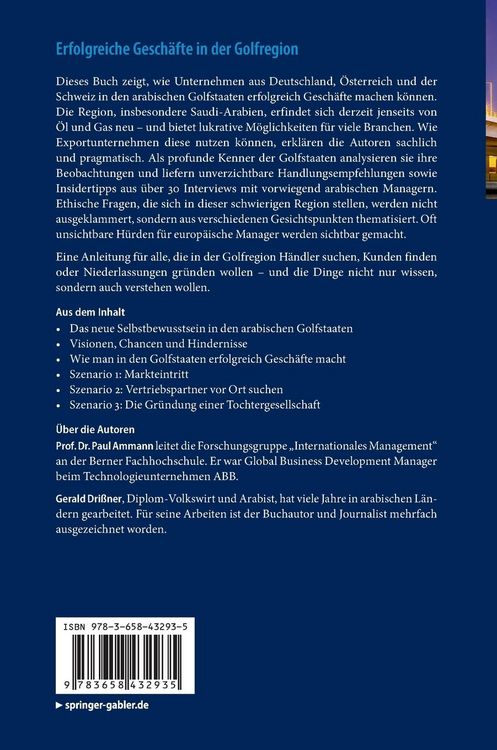 Produktbild: Erfolgreiche Gesch&auml;fte in der Golfregion
