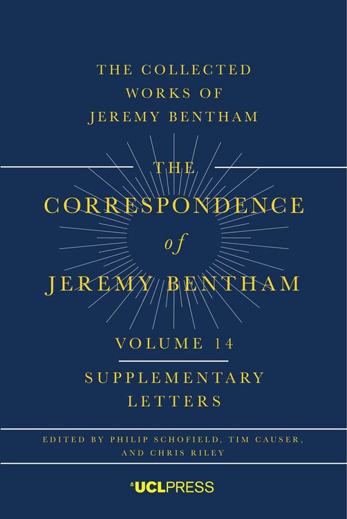 Produktbild: Correspondence of Jeremy Bentham, Volume 14