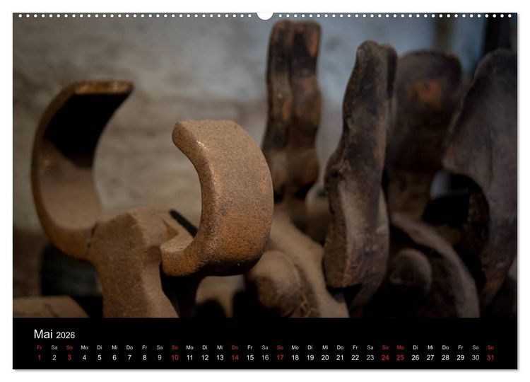 Produktbild: Hufschmiede - Impressionen eines alten Handwerks (Wandkalender 2026 DIN A2 quer), CALVENDO Monatskalender
