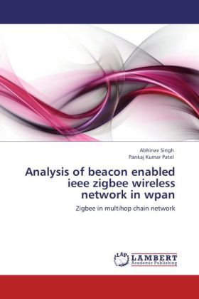 Produktbild: Singh, A: Analysis of beacon enabled ieee zigbee wireless ne