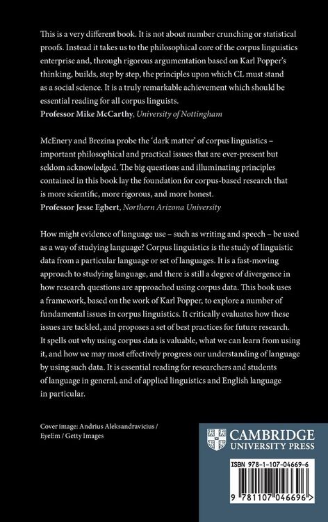Produktbild: Fundamental Principles of Corpus Linguistics