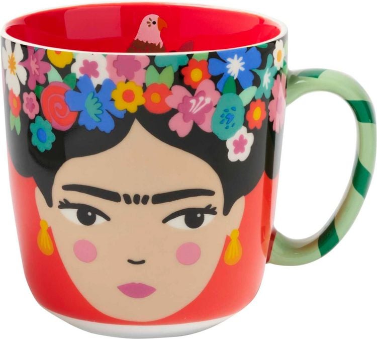 Produktbild: Fiesta del Sol Kaffeebecher Frida Kahlo, 350 ml