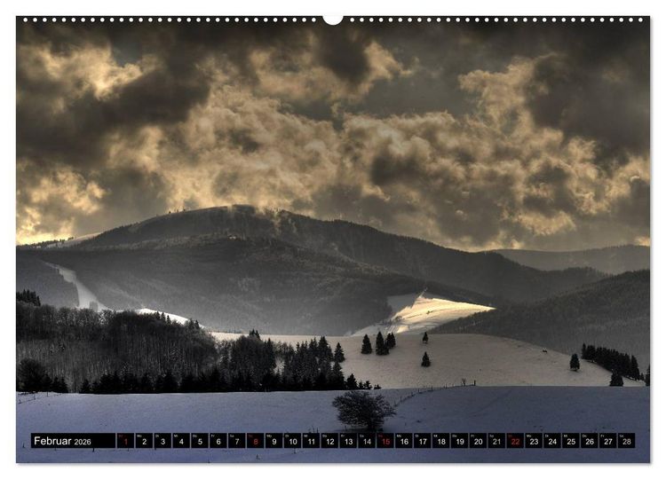 Produktbild: Romantischer Schwarzwald (hochwertiger Premium Wandkalender 2026 DIN A2 quer), Kunstdruck in Hochglanz