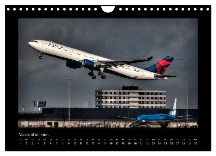 Produktbild: Faszination Luftfahrt (Wandkalender 2026 DIN A4 quer), CALVENDO Monatskalender
