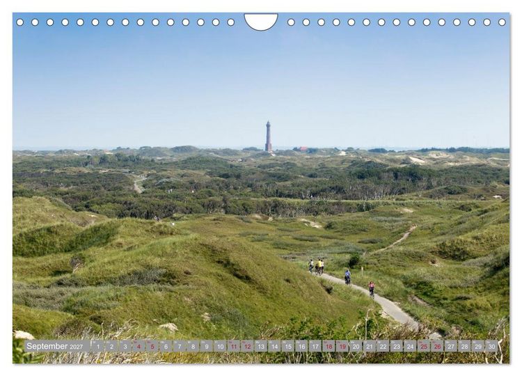 Produktbild: Ostfriesische Inseln (Wandkalender 2027 DIN A4 quer), CALVENDO Monatskalender