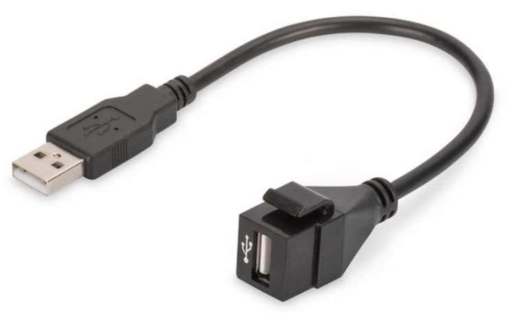 Produktbild: Digitus DN-93402 USB 2.0-Einbaumodul Keystone 1 St.