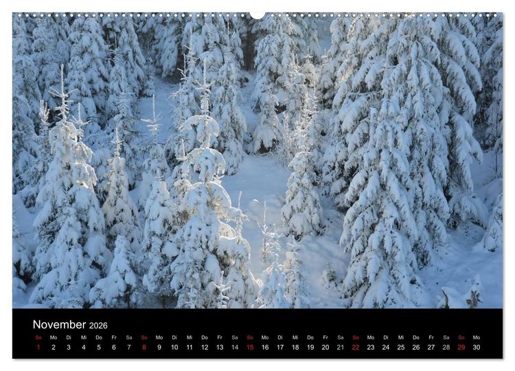 Produktbild: Rund um den Ochsenkopf (hochwertiger Premium Wandkalender 2026 DIN A2 quer), Kunstdruck in Hochglanz