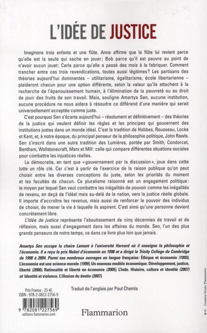 Produktbild: L'id&eacute;e de justice