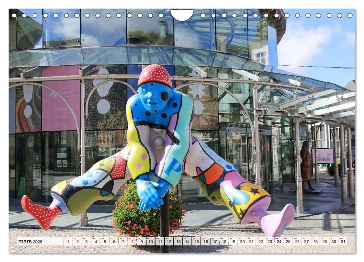 Produktbild: Circuit en Wallonie (Calendrier mural 2026 DIN A4 vertical), CALVENDO calendrier mensuel