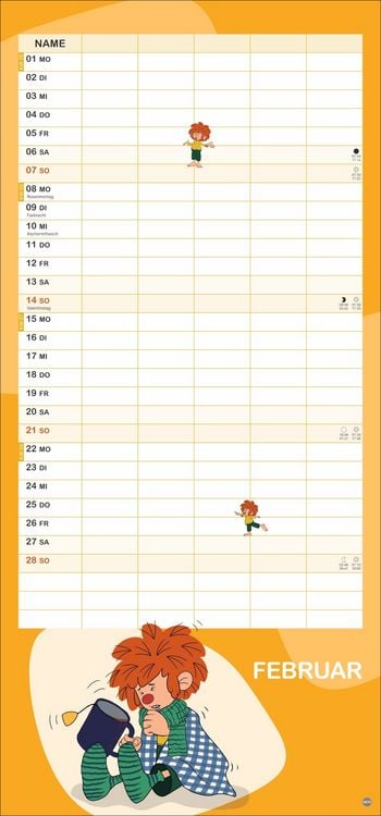 Produktbild: Pumuckl Familienplaner 2027