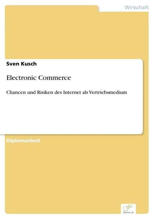 Produktbild: Electronic Commerce
