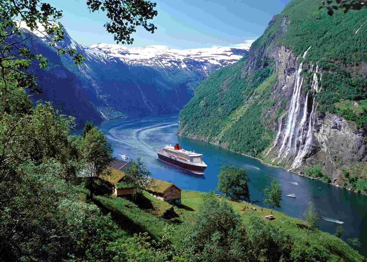Produktbild: Erwachsenenpuzzle 1000 Teile - Norwegischer Fjord