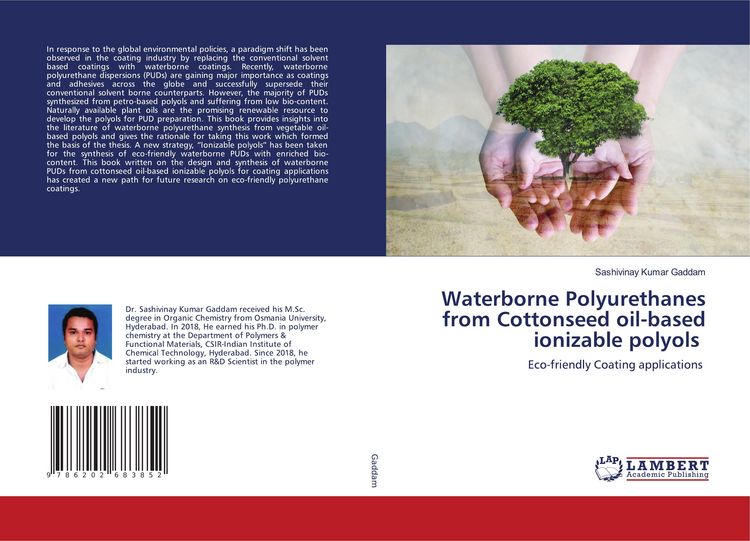 Produktbild: Waterborne Polyurethanes from Cottonseed oil-based ionizable polyols