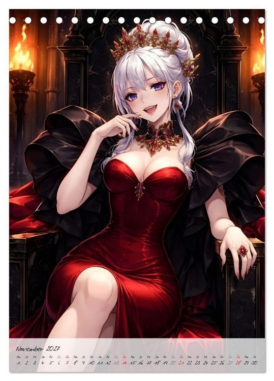 Produktbild: Vampire Couture (Tischkalender 2027 DIN A5 hoch), CALVENDO Monatskalender