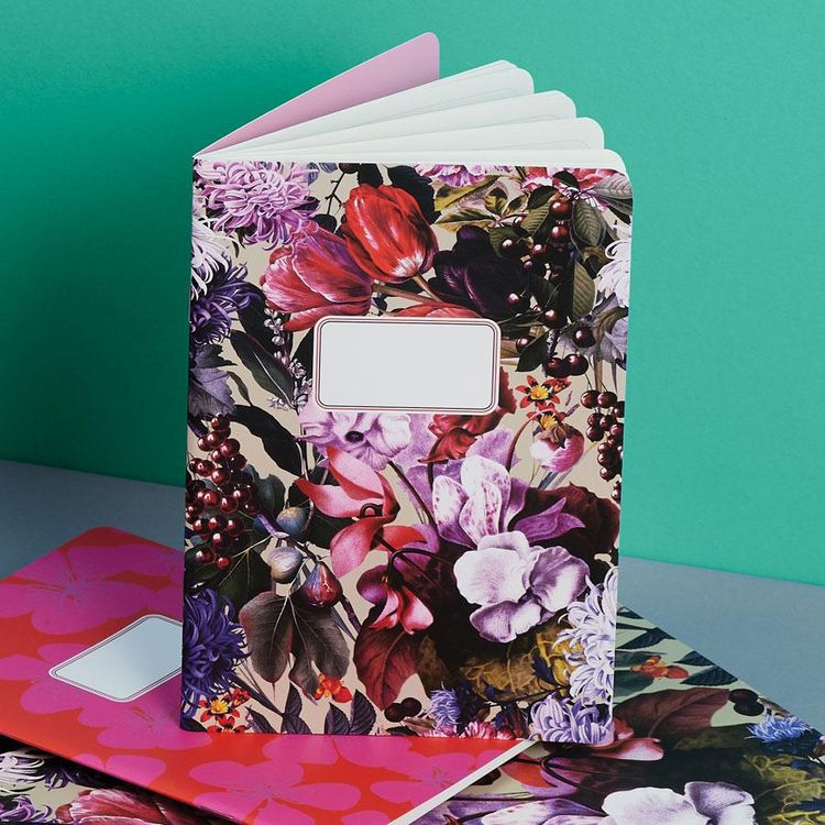 Produktbild: Hefte A5 Pattern Blumenbouquet