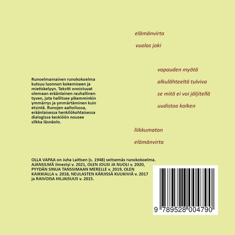 Produktbild: Olla vapaa