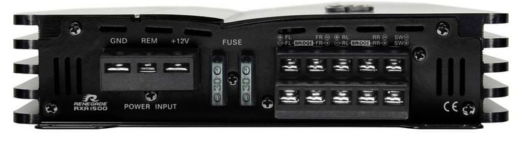 Produktbild: Renegade RXA1500 5-Kanal Endstufe 1500 W Lautst&auml;rke-/Bass-/H&ouml;hen-Regelung Passend f&uuml;r (Auto-Marke): Universal