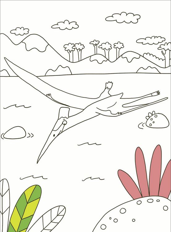 Produktbild: Meine Dino-Welt - Malblock