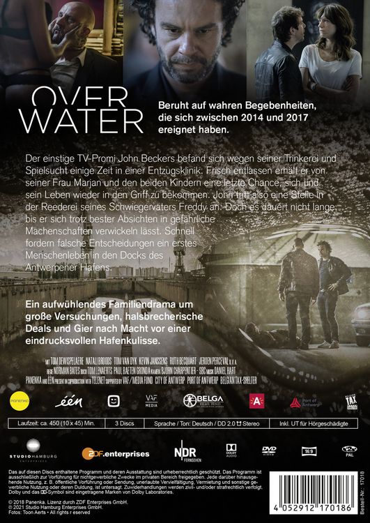 Produktbild: Over Water - Im Netz der L&uuml;gen - Staffel 1 [3 DVDs]