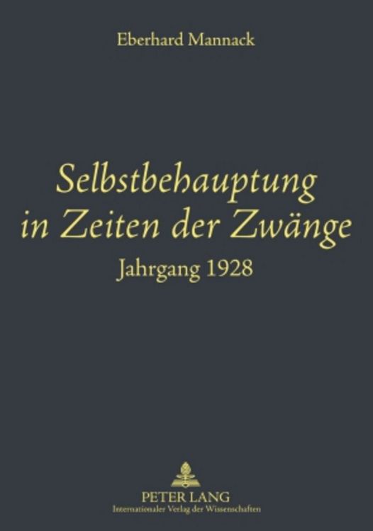 Produktbild: Selbstbehauptung in Zeiten der Zw&auml;nge