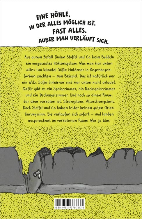 Produktbild: Unterirdisch. Ein Comicroman &ndash; selbst erlebt von Stoffel und Ca. Garantiert ohne Einh&ouml;rner