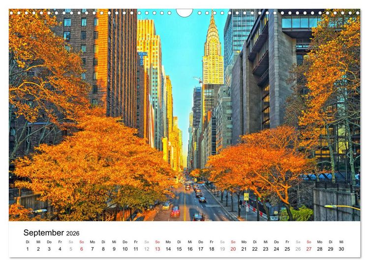 Produktbild: New York - New York. Impressionen der Mega-City (Wandkalender 2026 DIN A3 quer), CALVENDO Monatskalender