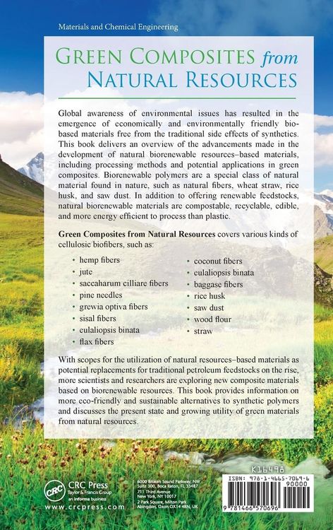 Produktbild: Green Composites from Natural Resources
