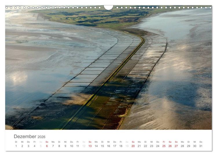 Produktbild: Nordfriesische Inseln im Auge des Fotografen (Wandkalender 2026 DIN A3 quer), CALVENDO Monatskalender