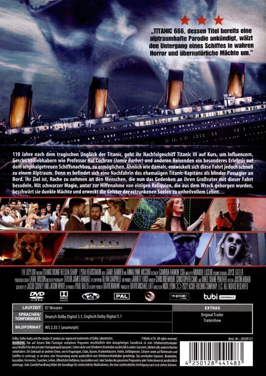 Produktbild: Titanic 666 - Uncut