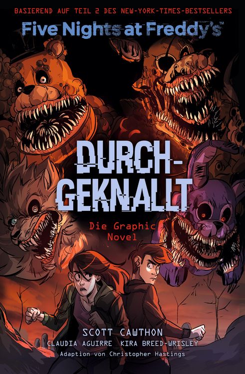 Produktbild: Five Nights at Freddy's: Durchgeknallt - Die Graphic Novel