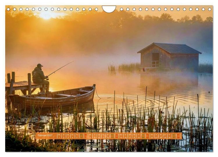 Produktbild: Malerische Seenlandschaft (Wandkalender 2027 DIN A4 quer), CALVENDO Monatskalender