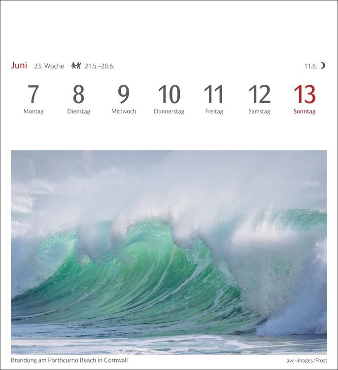 Produktbild: Farben der Natur Postkartenkalender 2027 - Wochenkalender mit 53 Postkarten