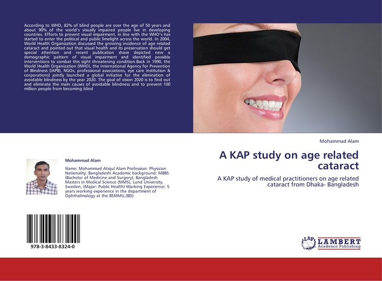 Produktbild: A KAP study on age related cataract