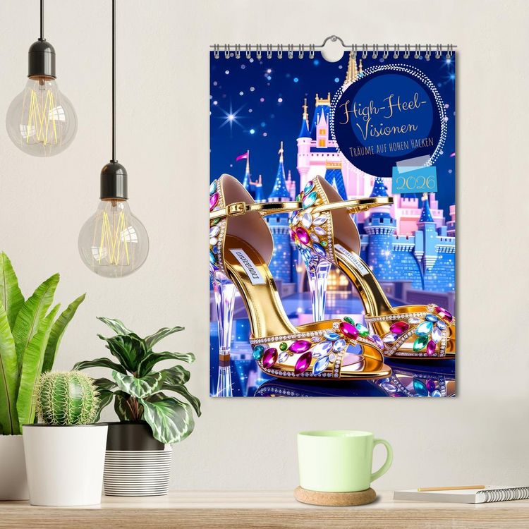 Produktbild: High-Heel-Visionen (Wandkalender 2026 DIN A4 hoch), CALVENDO Monatskalender