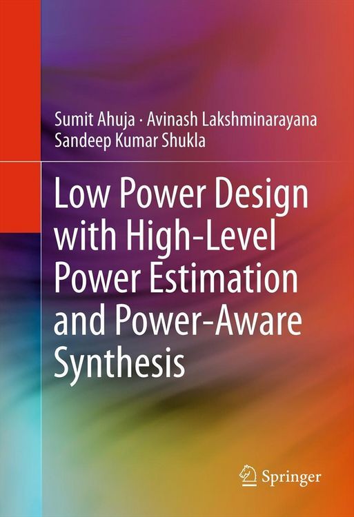 Produktbild: Low Power Design with High-Level Power Estimation and Power-Aware Synthesis
