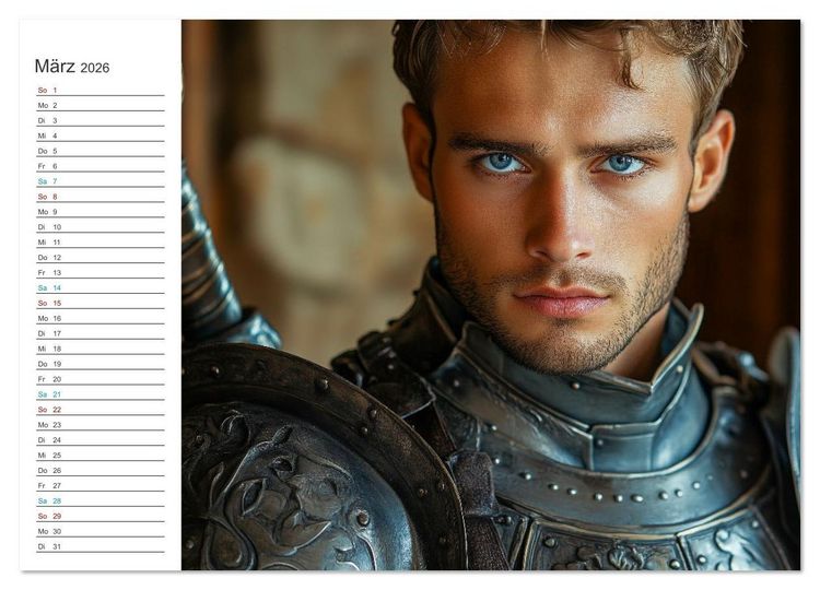 Produktbild: Prinz der Lust (Wandkalender 2026 DIN A3 quer), CALVENDO Monatskalender