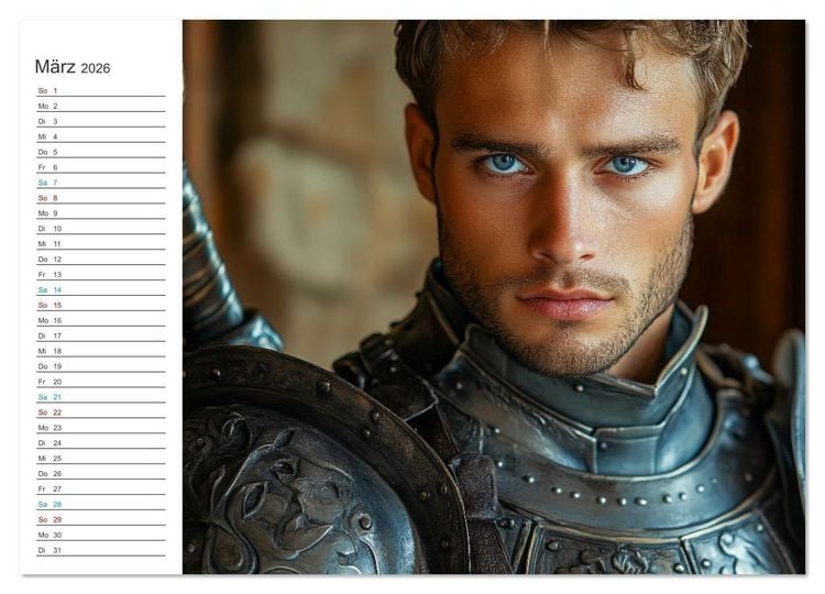 Produktbild: Prinz der Lust (Wandkalender 2026 DIN A4 quer), CALVENDO Monatskalender