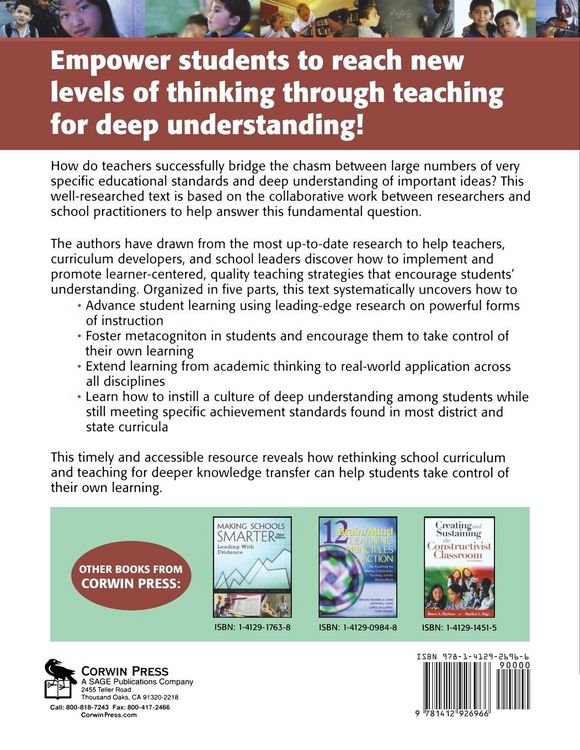Produktbild: Teaching for Deep Understanding