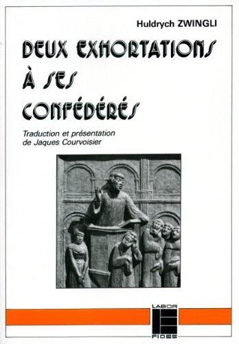Produktbild: Deux exhortations &agrave; ses conf&eacute;d&eacute;r&eacute;s