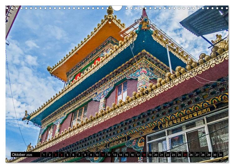 Produktbild: Himachal Pradesh - Bezaubernde Bergwelt im Himalaya (Wandkalender 2026 DIN A3 quer), CALVENDO Monatskalender