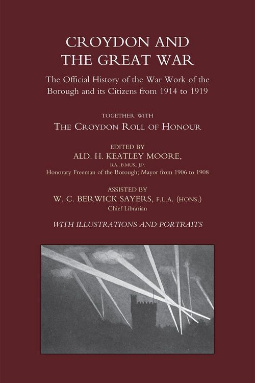 Produktbild: Croydon and the Great War