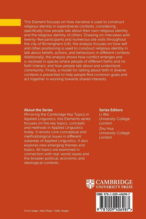 Produktbild: Narrative and Religion in the Superdiverse City