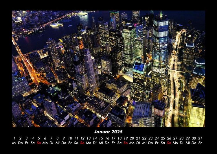 Produktbild: New York 2025 Fotokalender DIN A3