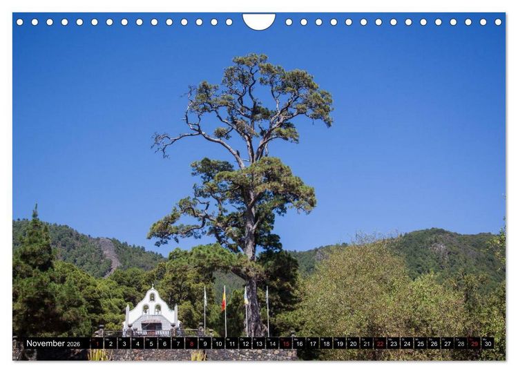 Produktbild: Faszinierendes La Palma (Wandkalender 2026 DIN A4 quer), CALVENDO Monatskalender