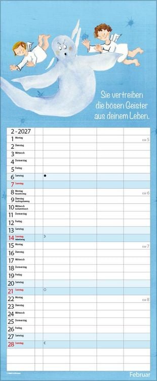 Produktbild: Familientimer Schutzengel 2027