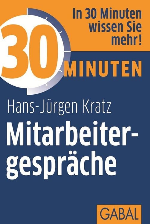 Produktbild: 30 Minuten Mitarbeitergespr&auml;che
