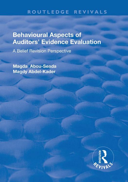 Produktbild: Behavioural Aspects of Auditors' Evidence Evaluation