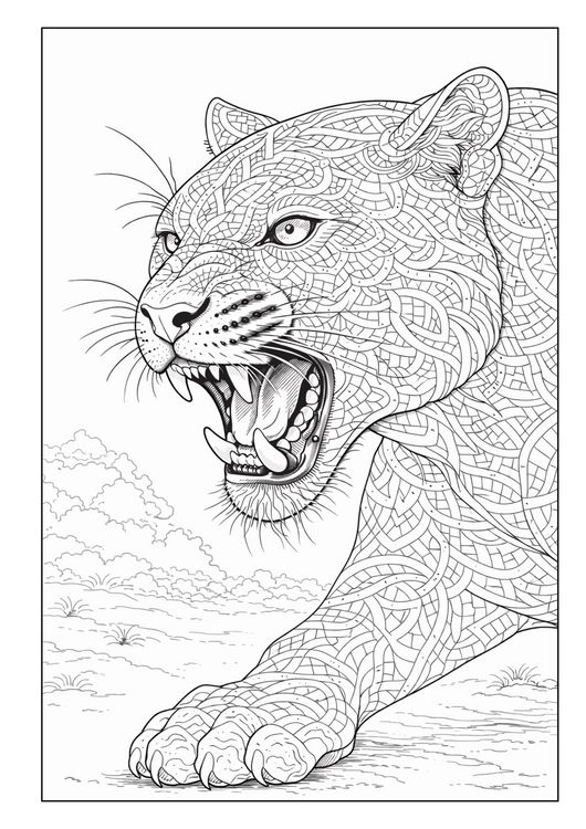 Produktbild: Mandala Tiere Malbuch f&uuml;r Erwachsene mit 50 sch&ouml;nen Ausmalmotiven