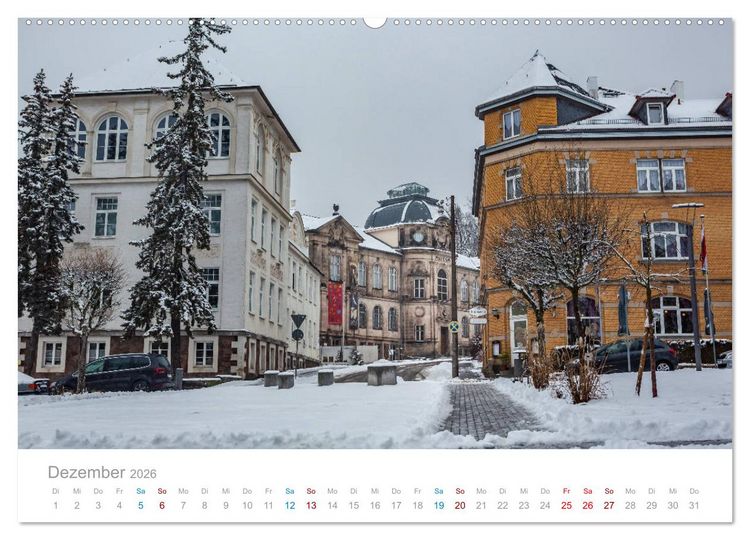 Produktbild: Sonneberg - Spielzeugstadt im Th&uuml;ringer Wald (Wandkalender 2026 DIN A2 quer), CALVENDO Monatskalender