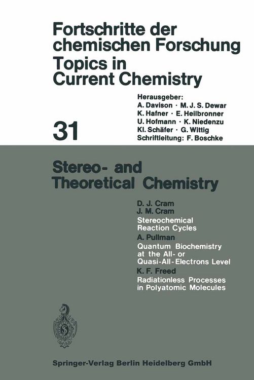 Produktbild: Stereo- and Theoretical Chemistry
